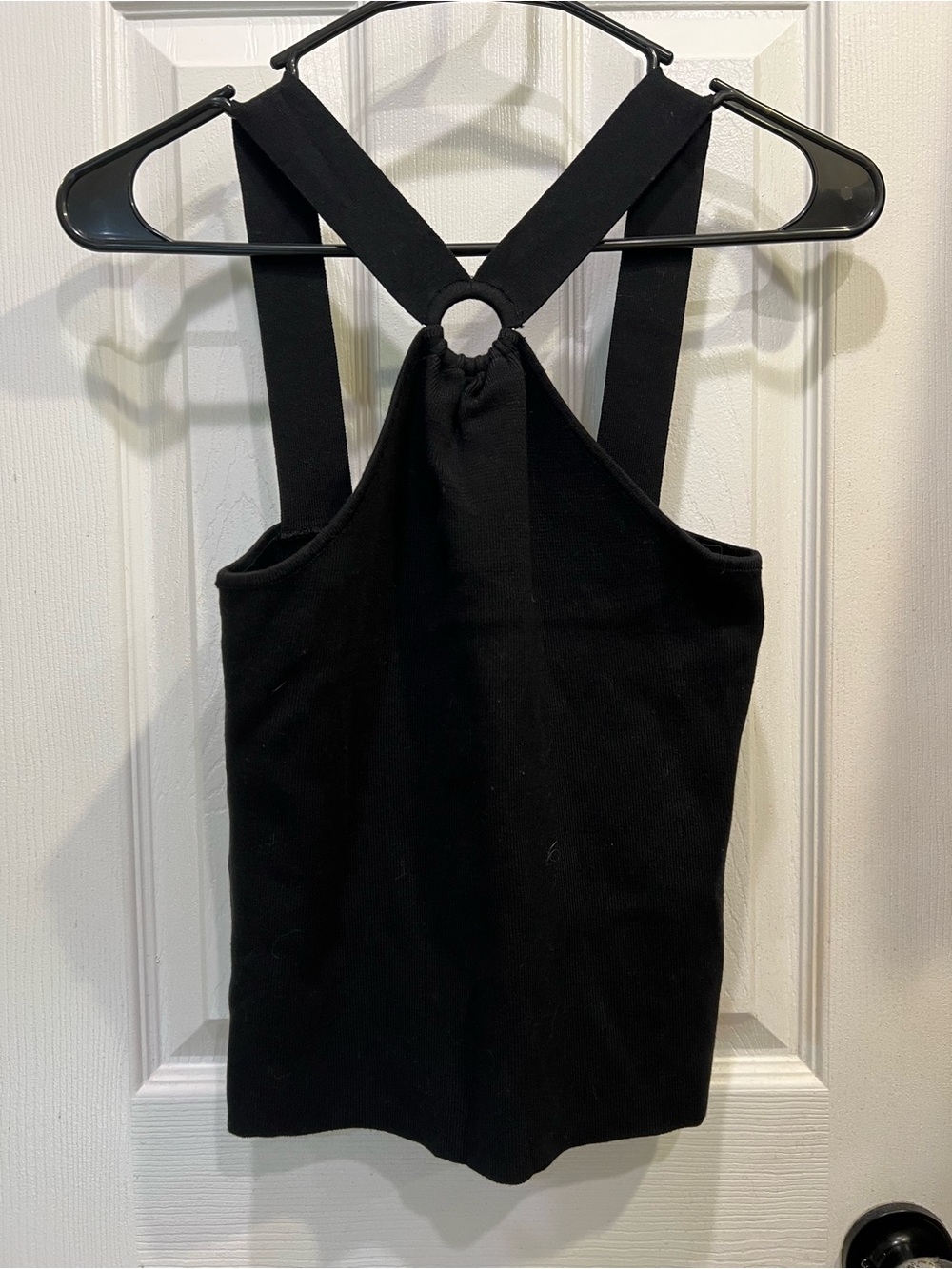 Black tank top loft